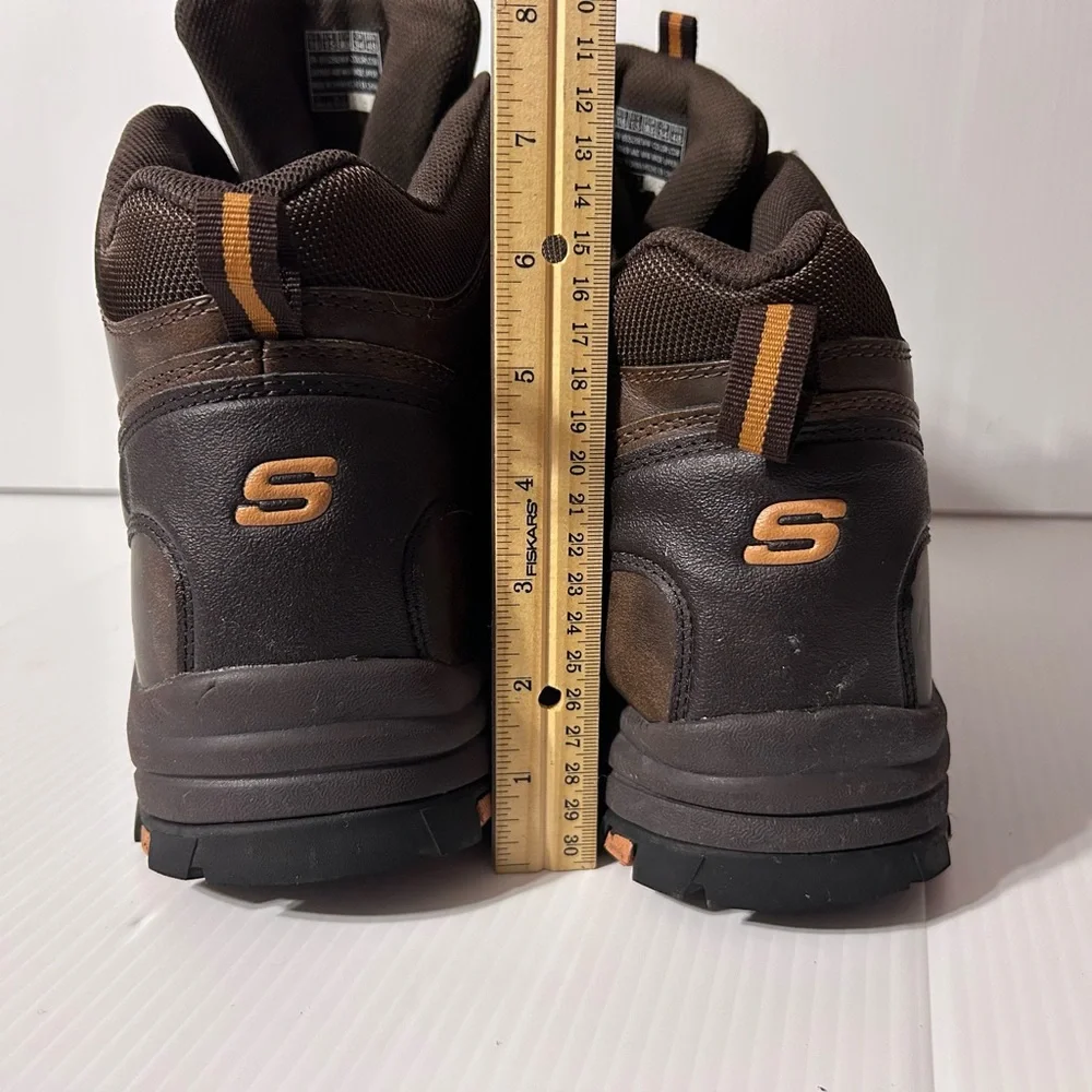 Skechers SN 65529 EWW leather traven hiking boots waterproof men size 16 - Picture 8 of 10
